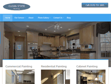 Tablet Screenshot of clean-state.com
